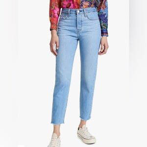 Levi’s Wedgie Cropped Straight Leg Jeans - Size 27 Length 25